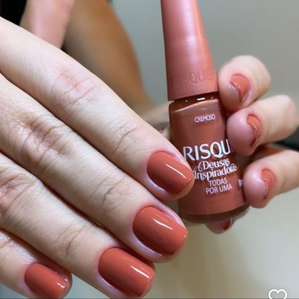 Esmalte Laranja Risqué Todas Por Uma 