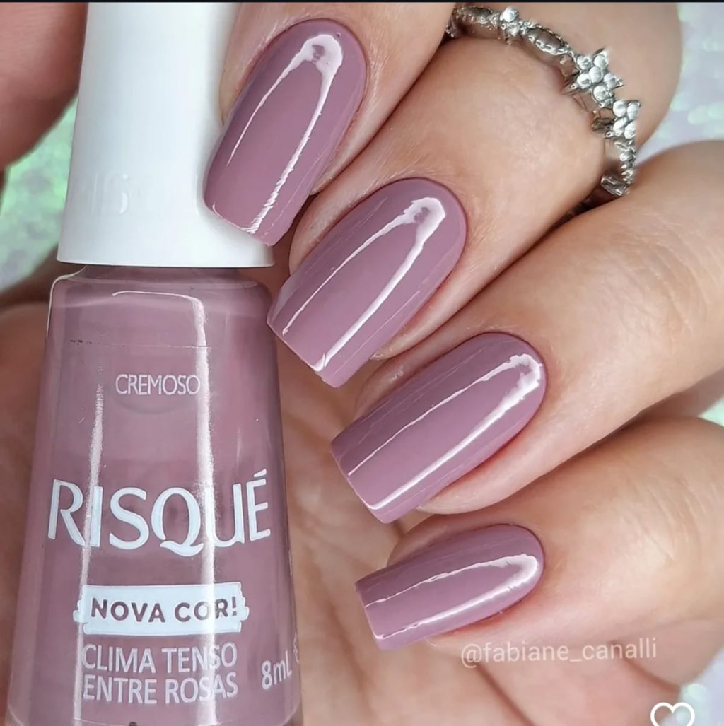 Esmalte Rosa Risqué Clima Tenso Entre Rosas 