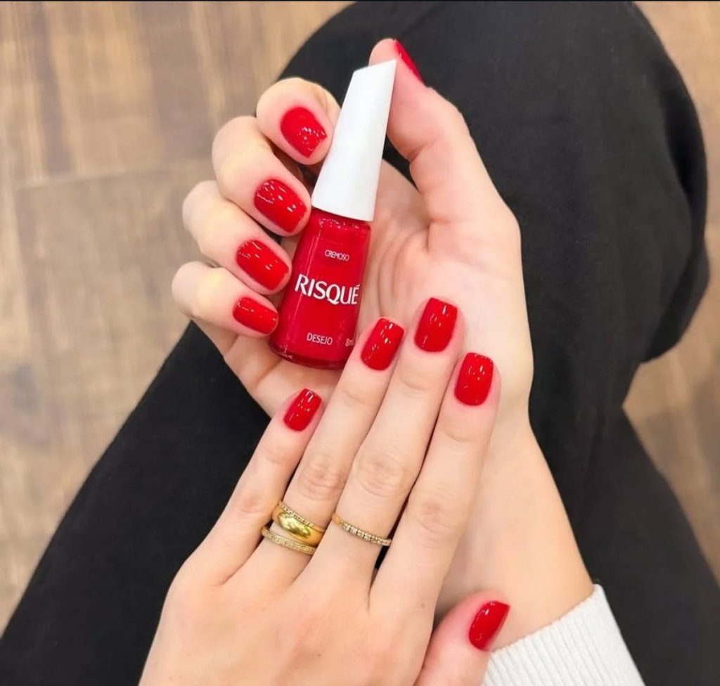 Esmalte Vermelho Risqué Desejo 