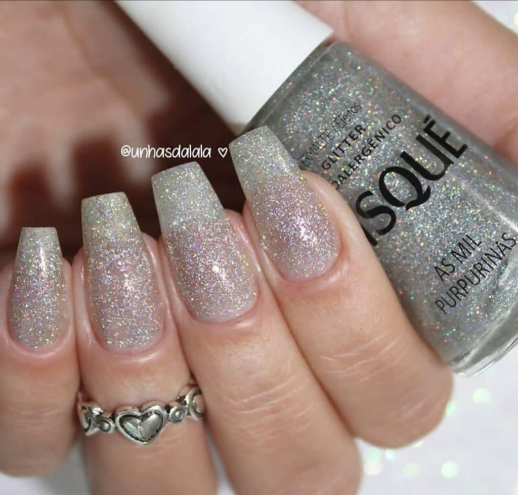 Esmalte Glitter Risqué As Mil Purpurinas 