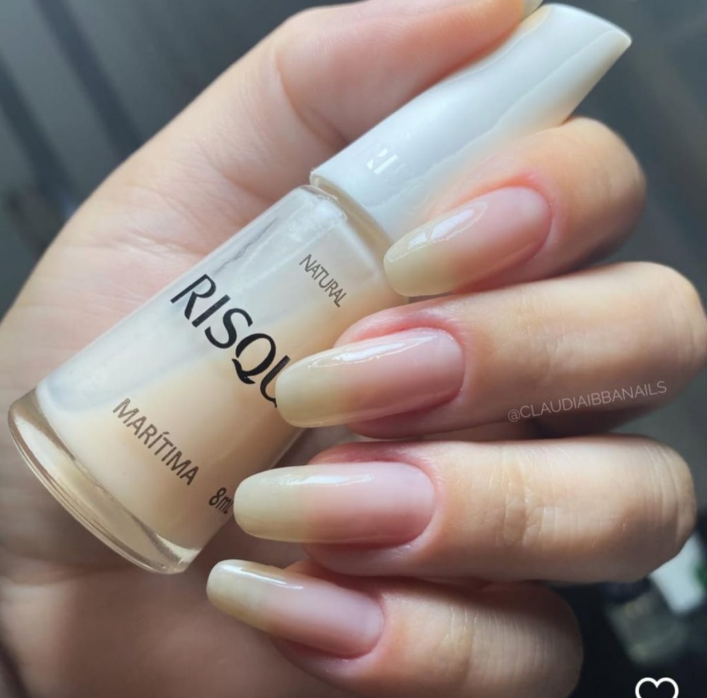Esmalte Nude Risqué Marítima Natural Transparente 