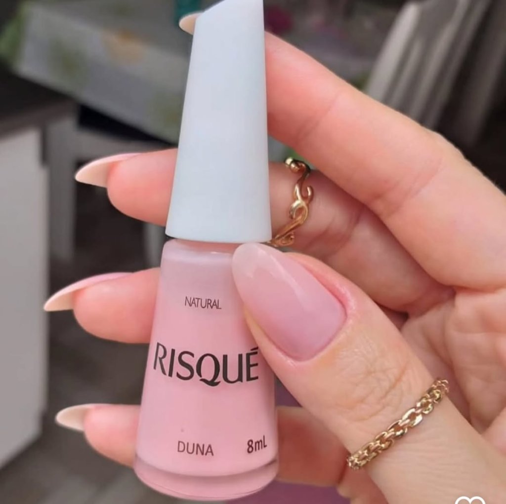 Esmalte Rosa Risqué Duna Natural Transparente 