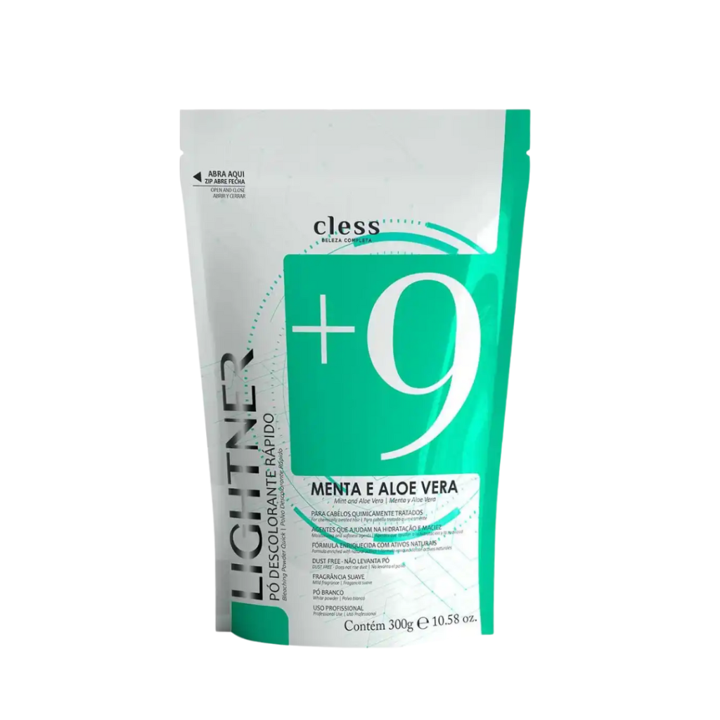 Pó Descolorante 300g Lightner Menta 9 Tons - Pó Branco