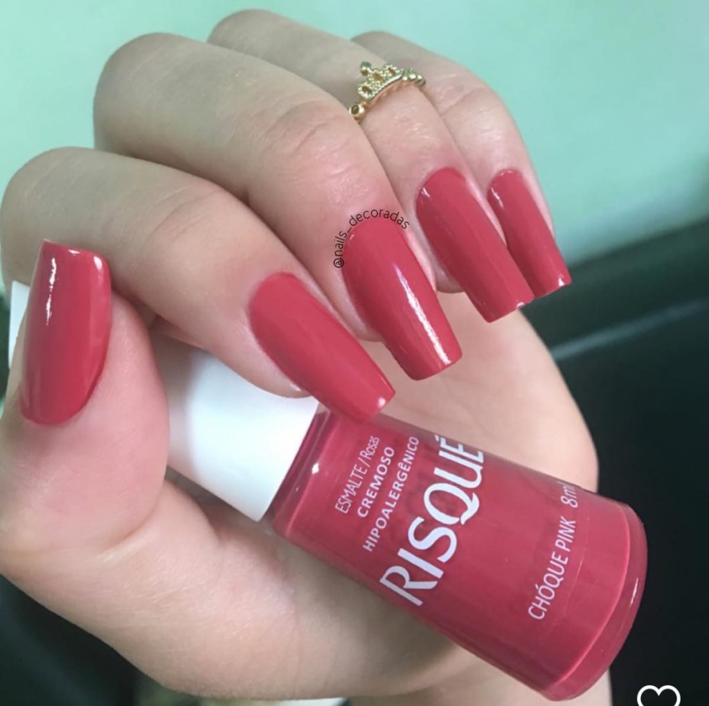 Esmalte Rosa Risqué Chóque Pink 