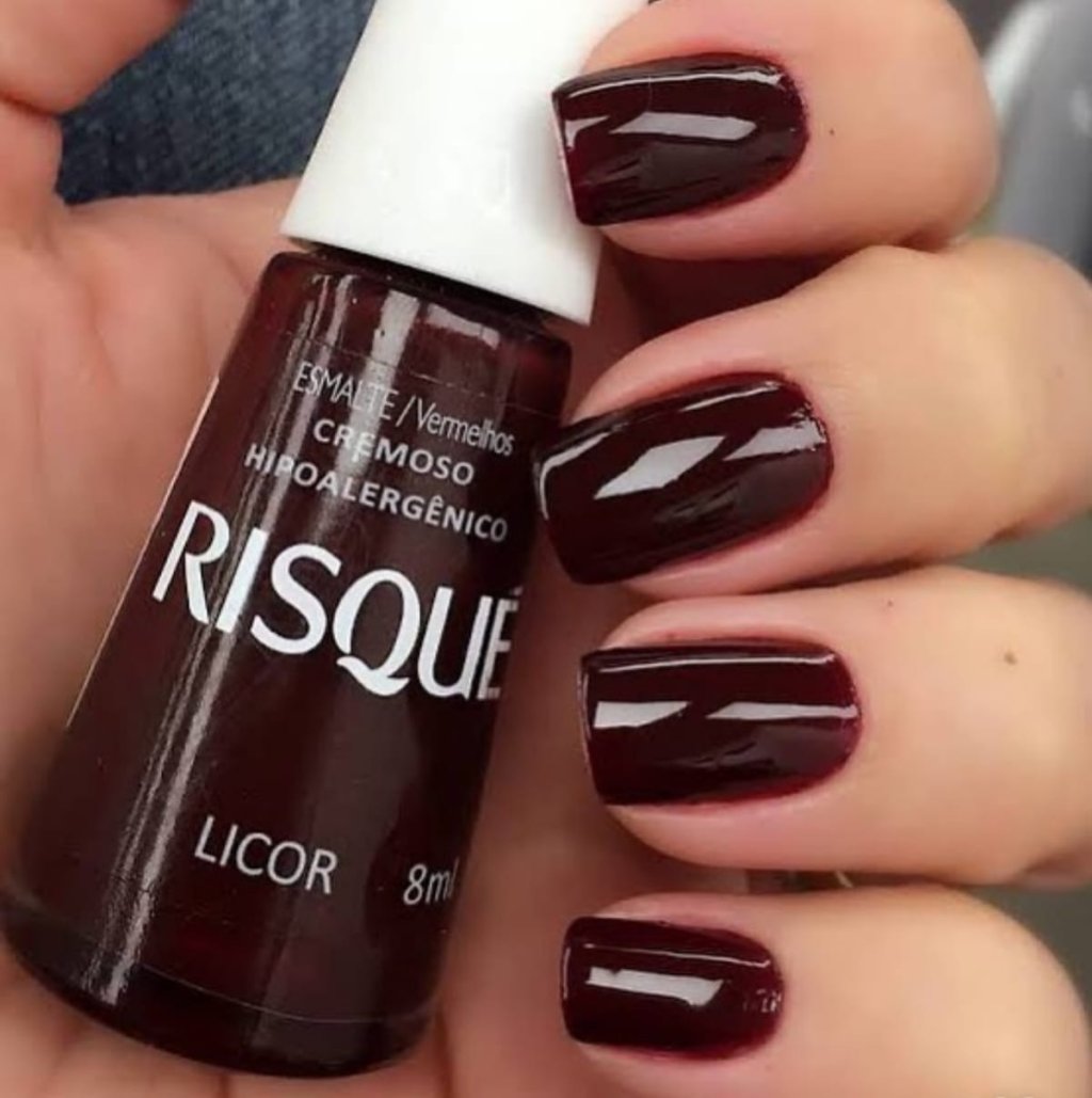 Esmalte Vermelho Risqué Licor 