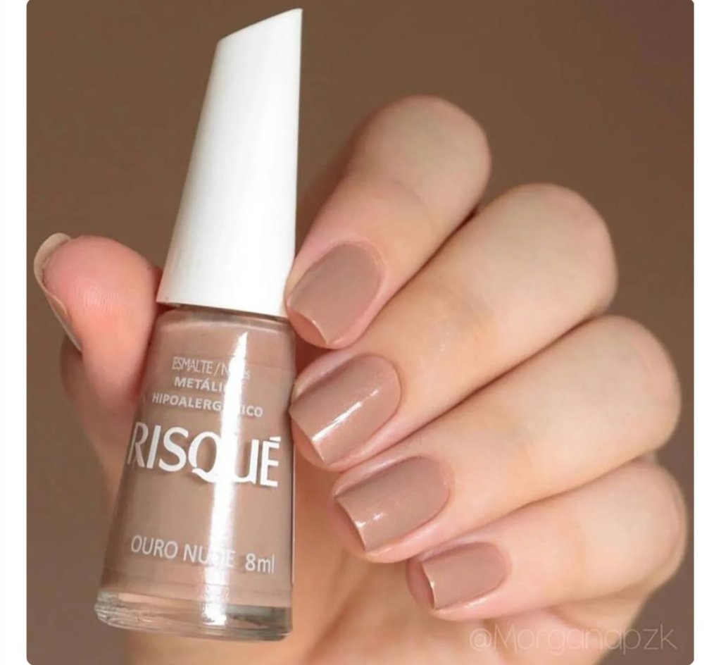Esmalte Nude Risqué Ouro Nude 