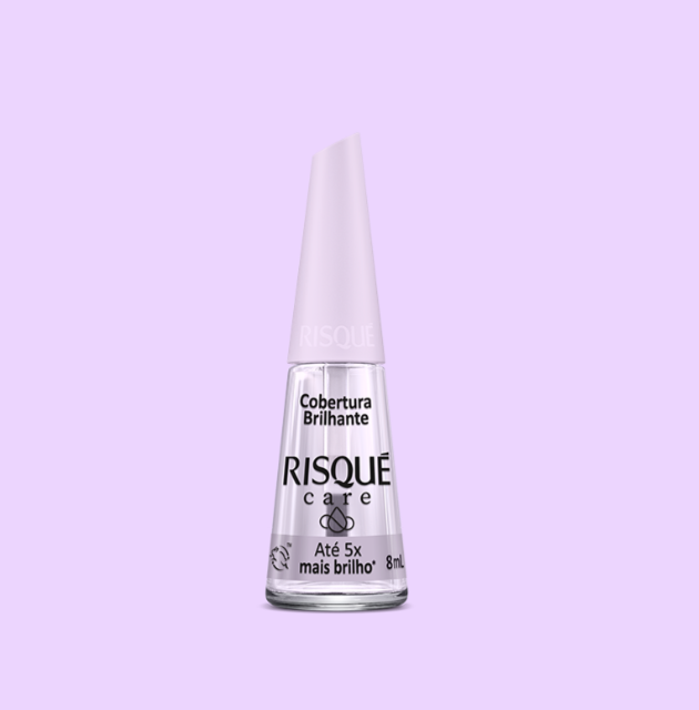 Esmalte Extra Brilho Risqué Cobertura Brilhante 