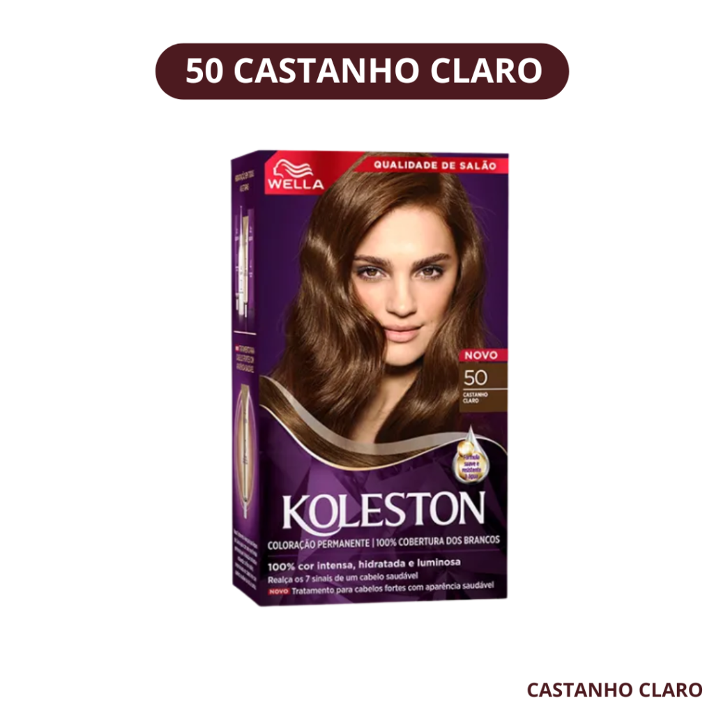 Tinta Castanho Claro Koleston 5.0