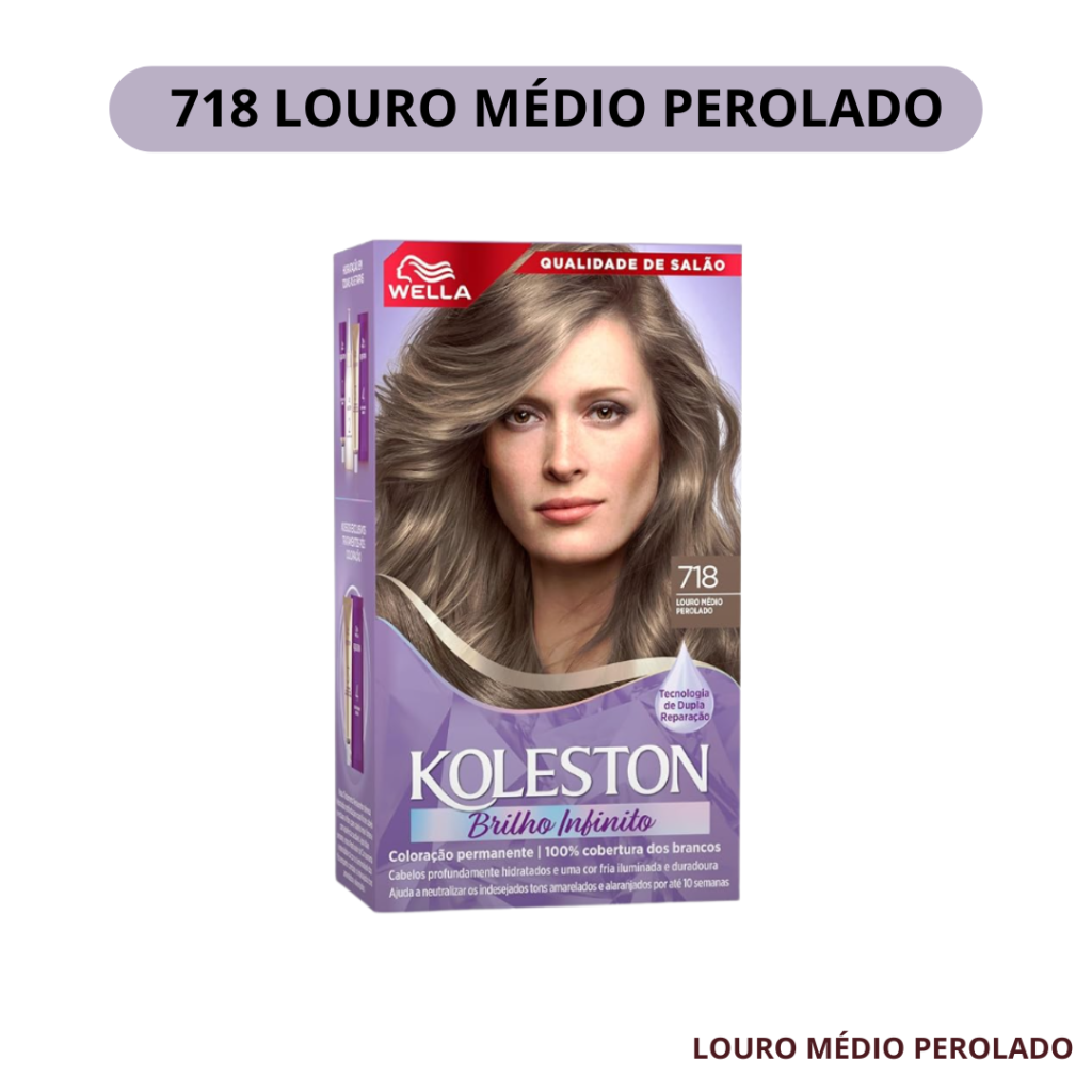 Tinta Loiro Pérola Koleston 7.18