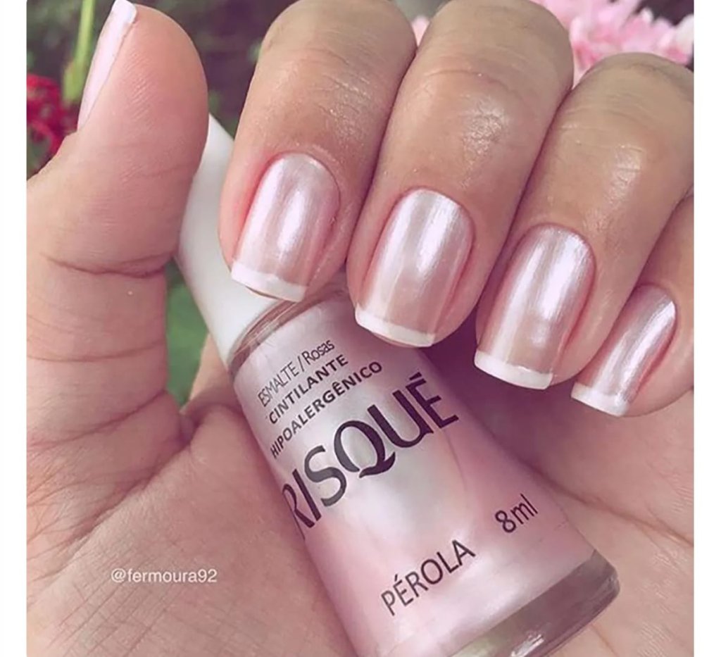 Esmalte Rosa Risqué Pérola 