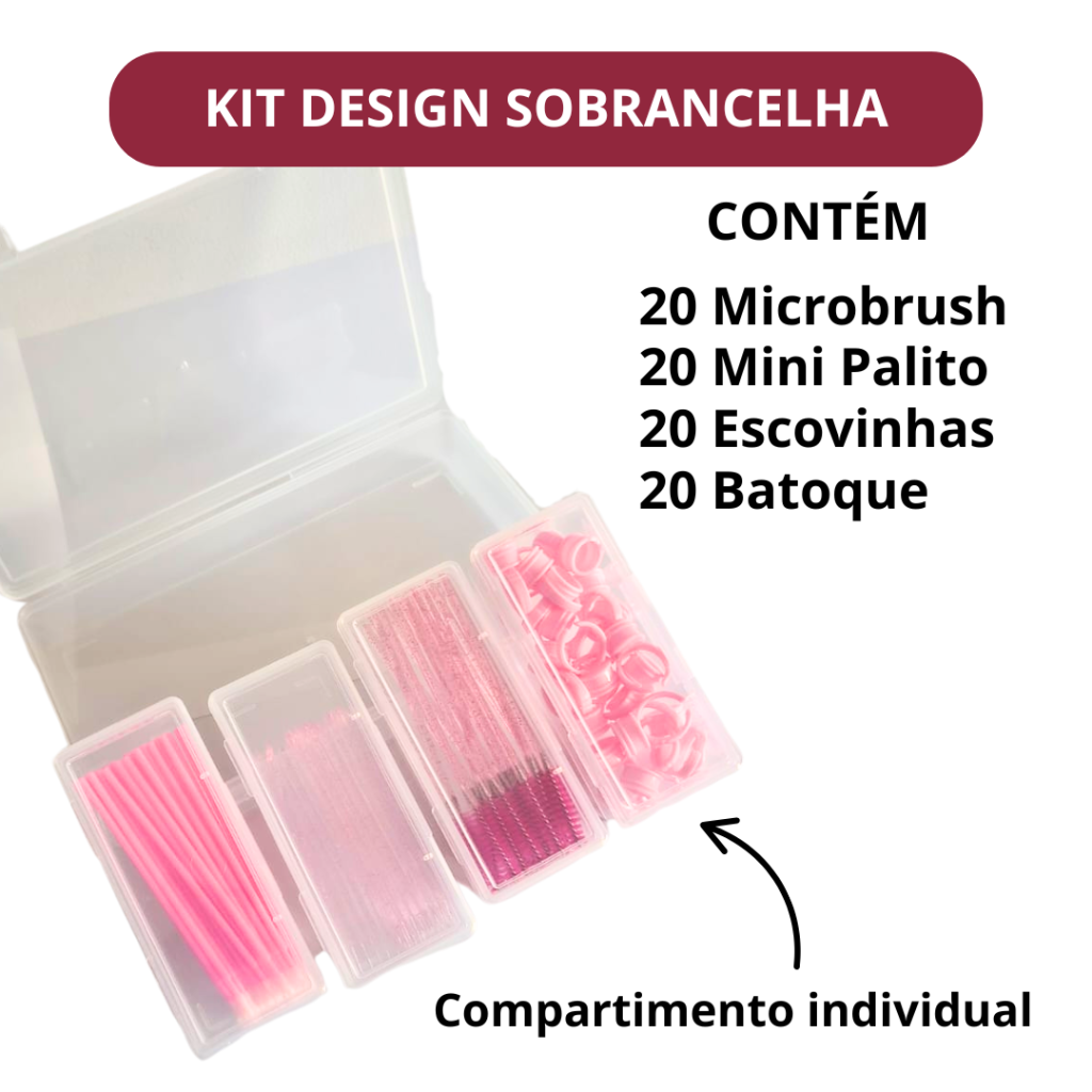 Kit Desing Sobrancelhas 