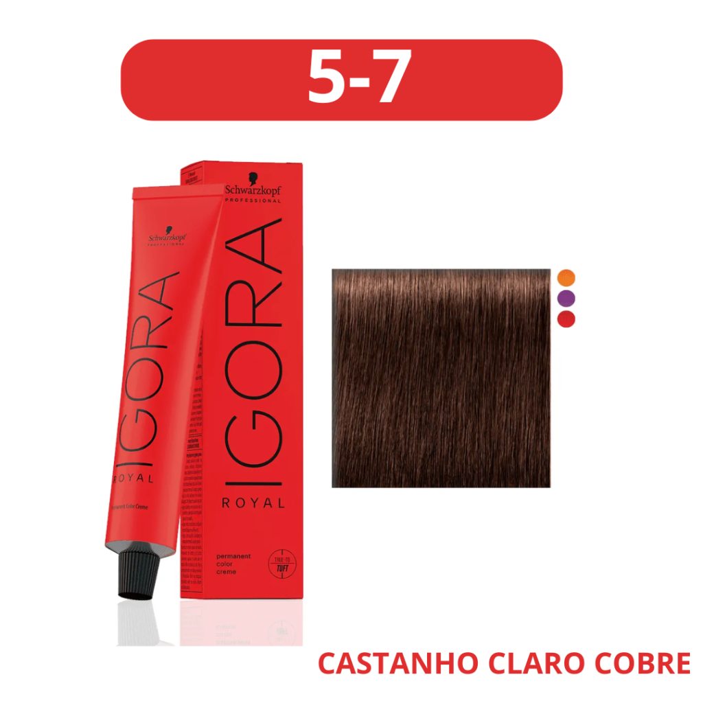 Tinta Cobre Igora 5.7