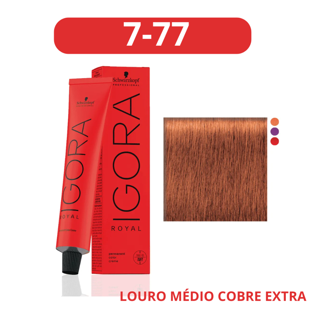 Tinta Cobre Igora 7.77