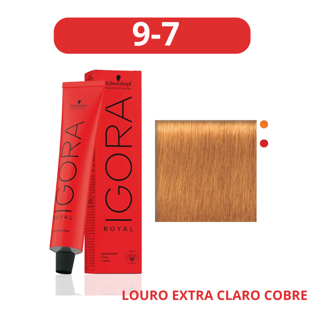 Tinta Cobre Igora 9.7