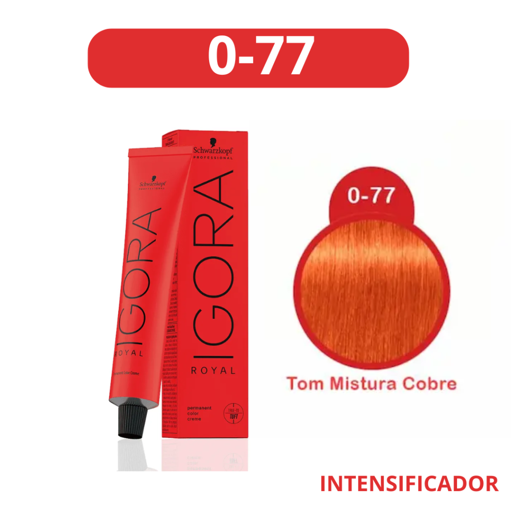 Tinta Cobre Igora 0.77