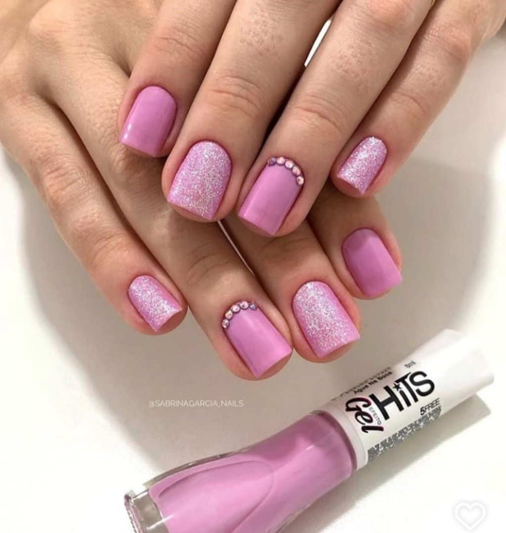 Esmalte Rosa Hits Gel Agua na Boca