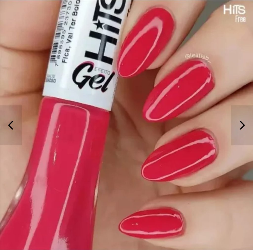 Esmalte Rosa Hits Gel Fica, Vai Ter Bolo