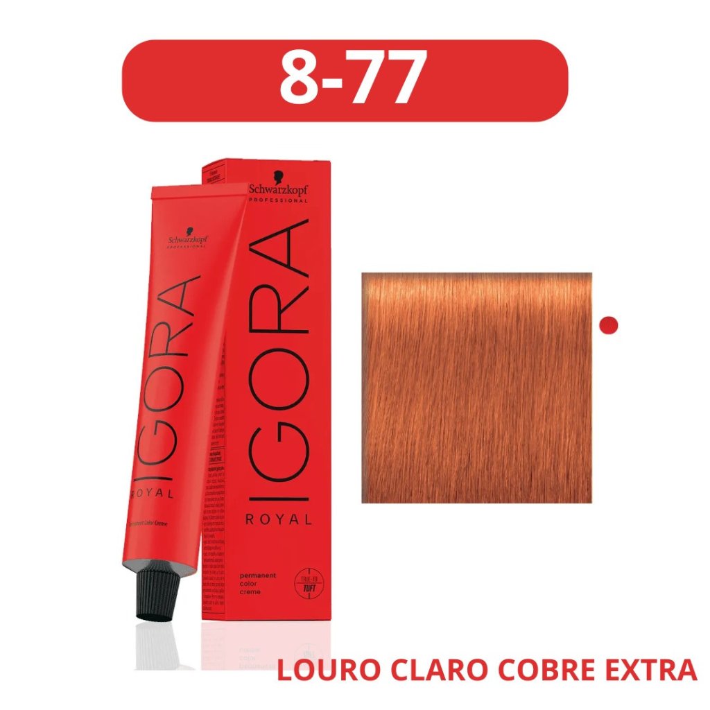 Tinta Cobre Igora 8.77