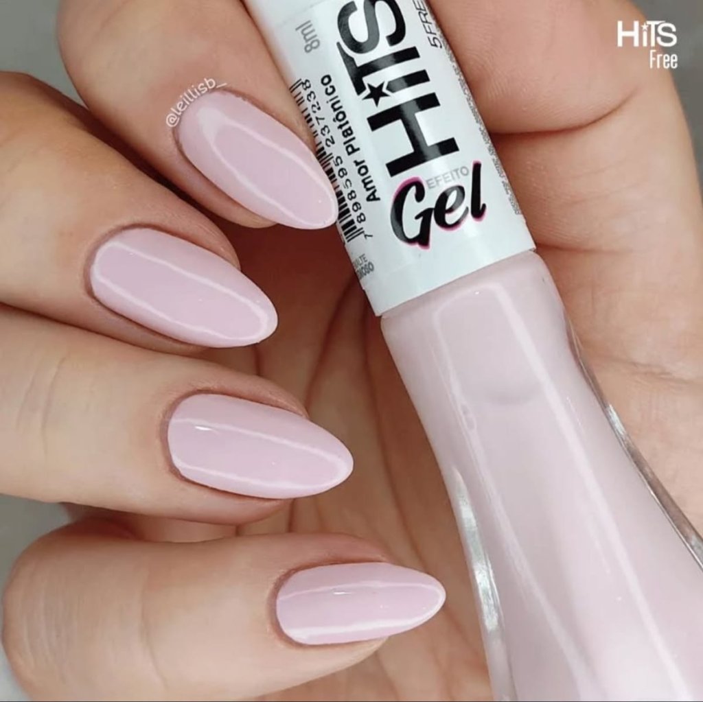 Esmalte Nude Hits Gel Amor Platônico 