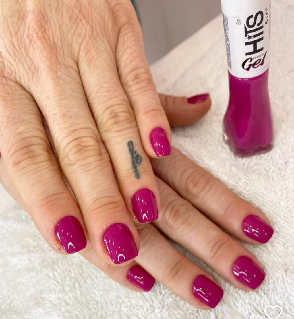 Esmalte Rosa Hits Gel Oi Sumido 