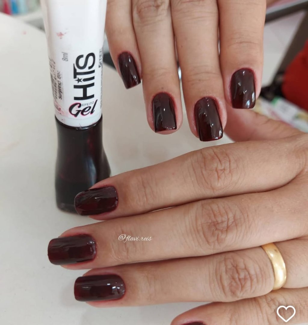 Esmalte Marrom Hits Gel Surpresa Boa 