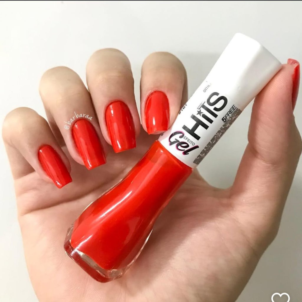 Esmalte Laranja Hits Gel TBT