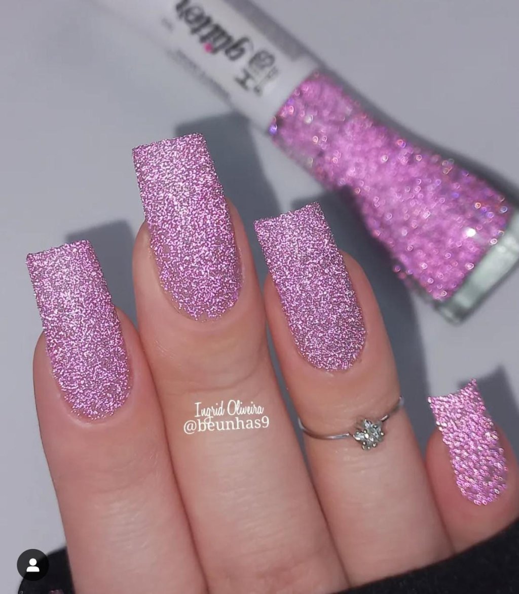 Esmalte Rosa Hits Refletivo Sakura 
