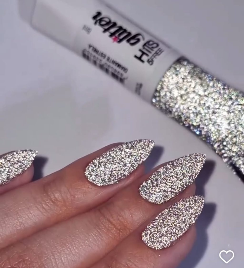Esmalte Prata Hits Refletivo Diamante Estrela 