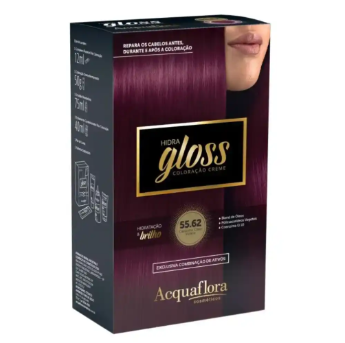 Tinta Marsala Kit Acquaflora Hidra Gloss 55.62