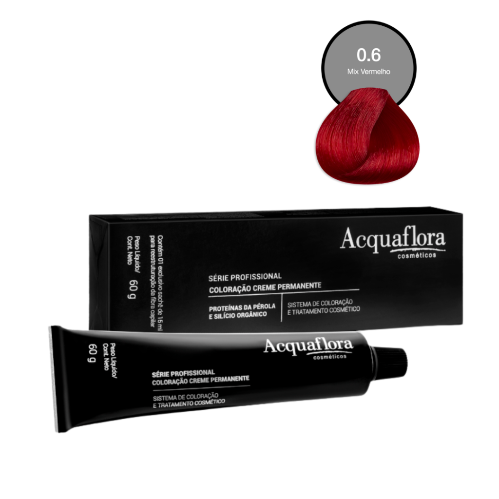 Tinta Vermelho Intensificador Acquaflora 0.6