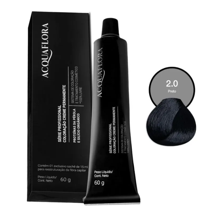 Tinta Preto Acquaflora 2.0