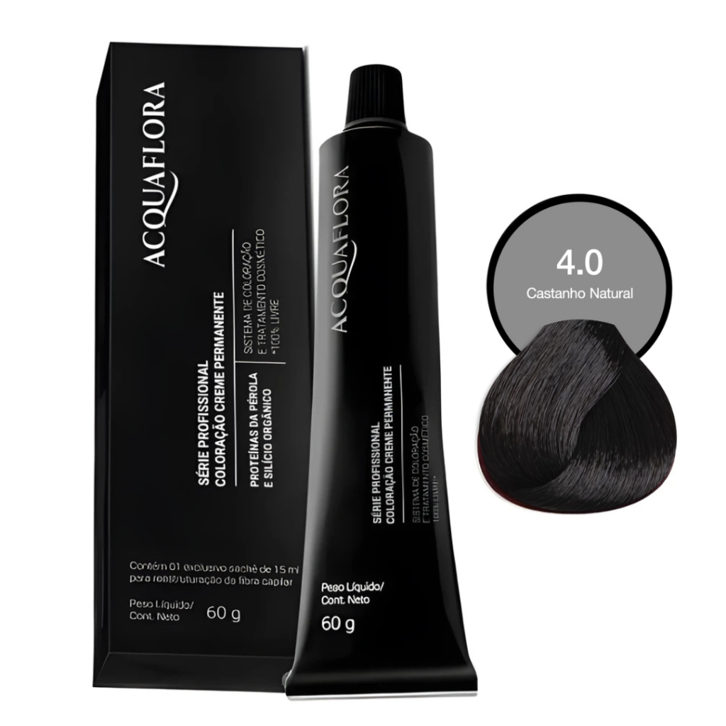 Tinta Castanho Médio Acquaflora 4.0