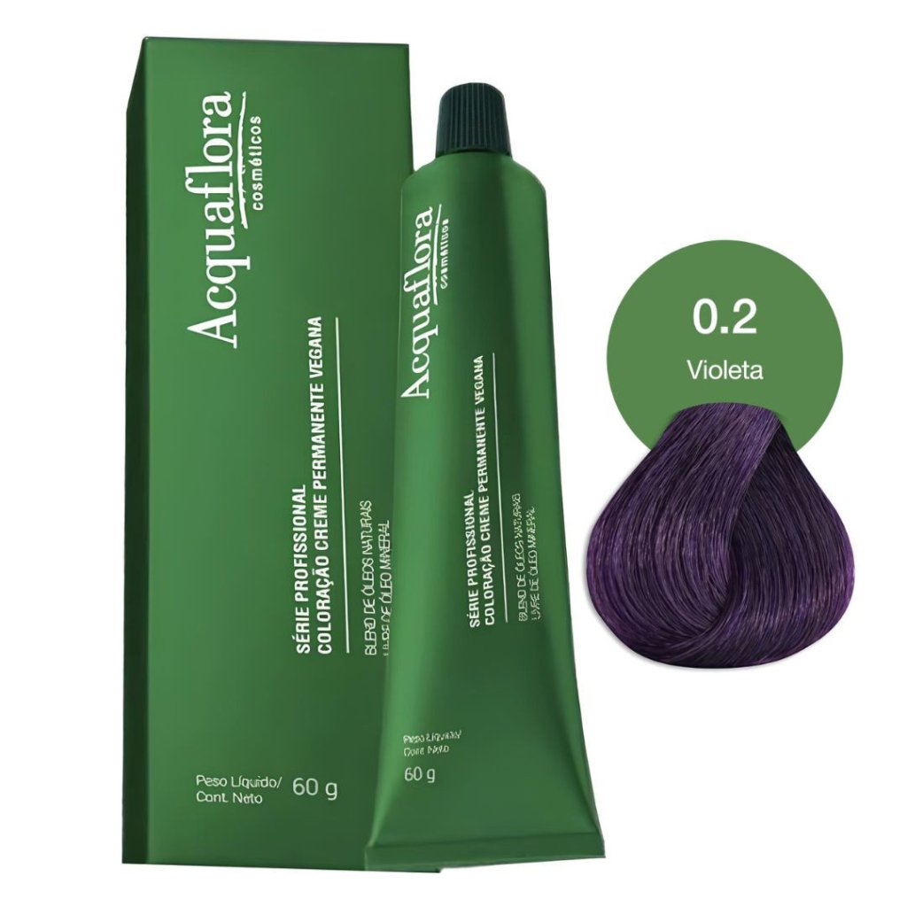 Tinta Violeta Acquaflora Vegana Mix 0.2