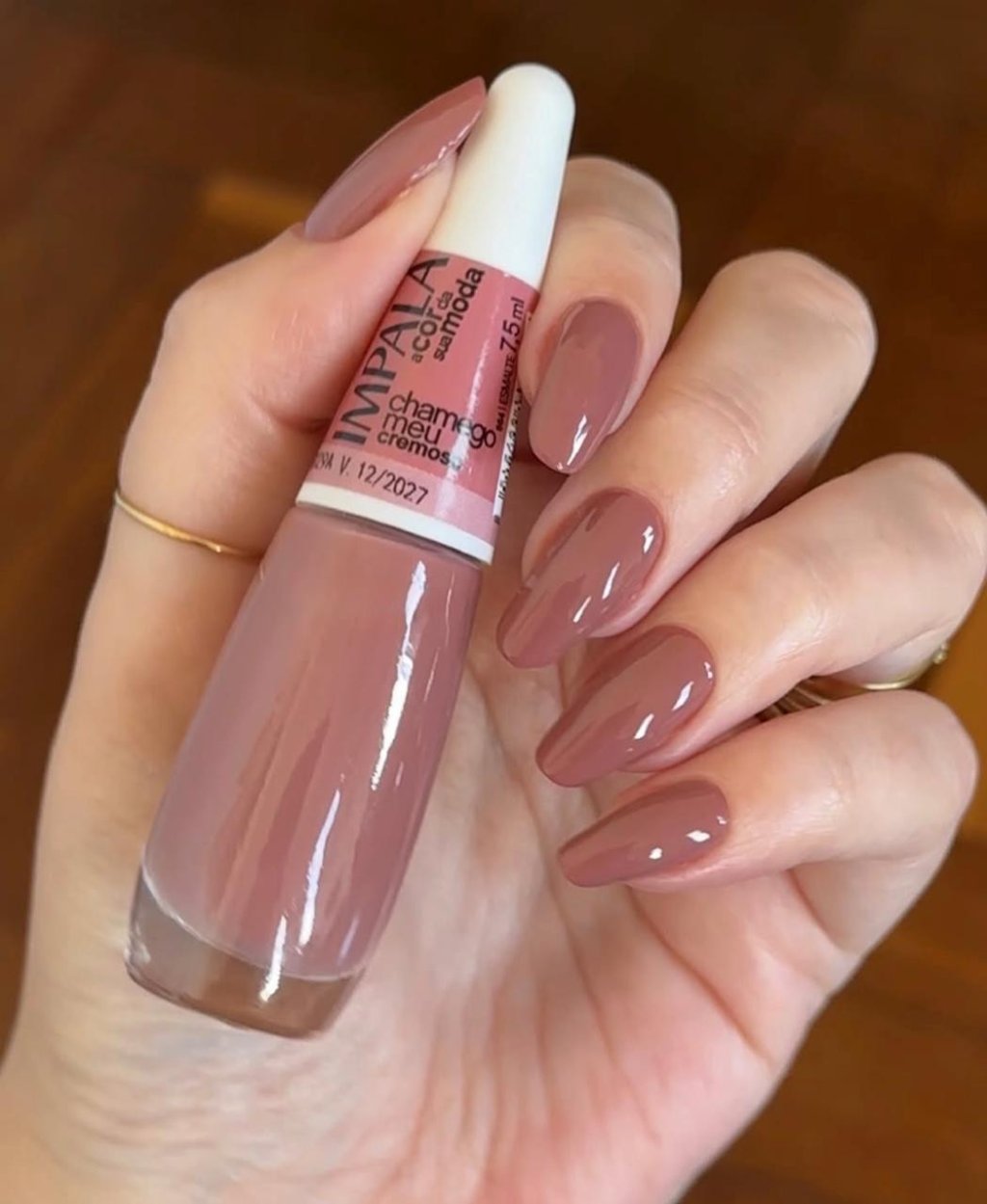 Esmalte Nude Impala Chamego Meu 