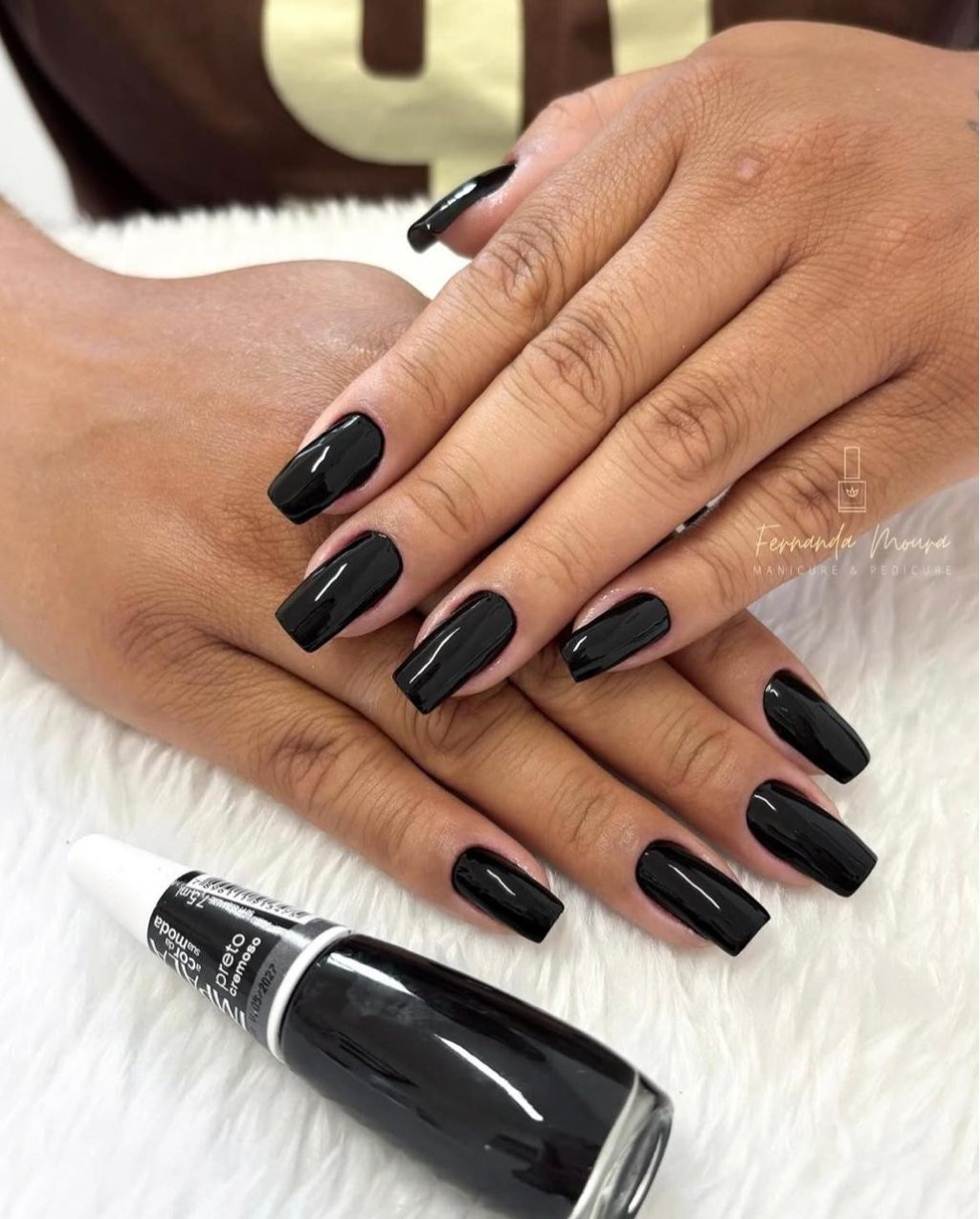 Esmalte Preto Impala Preto 