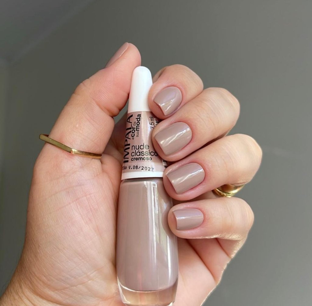 Esmalte Nude Impala Nude Clássico 