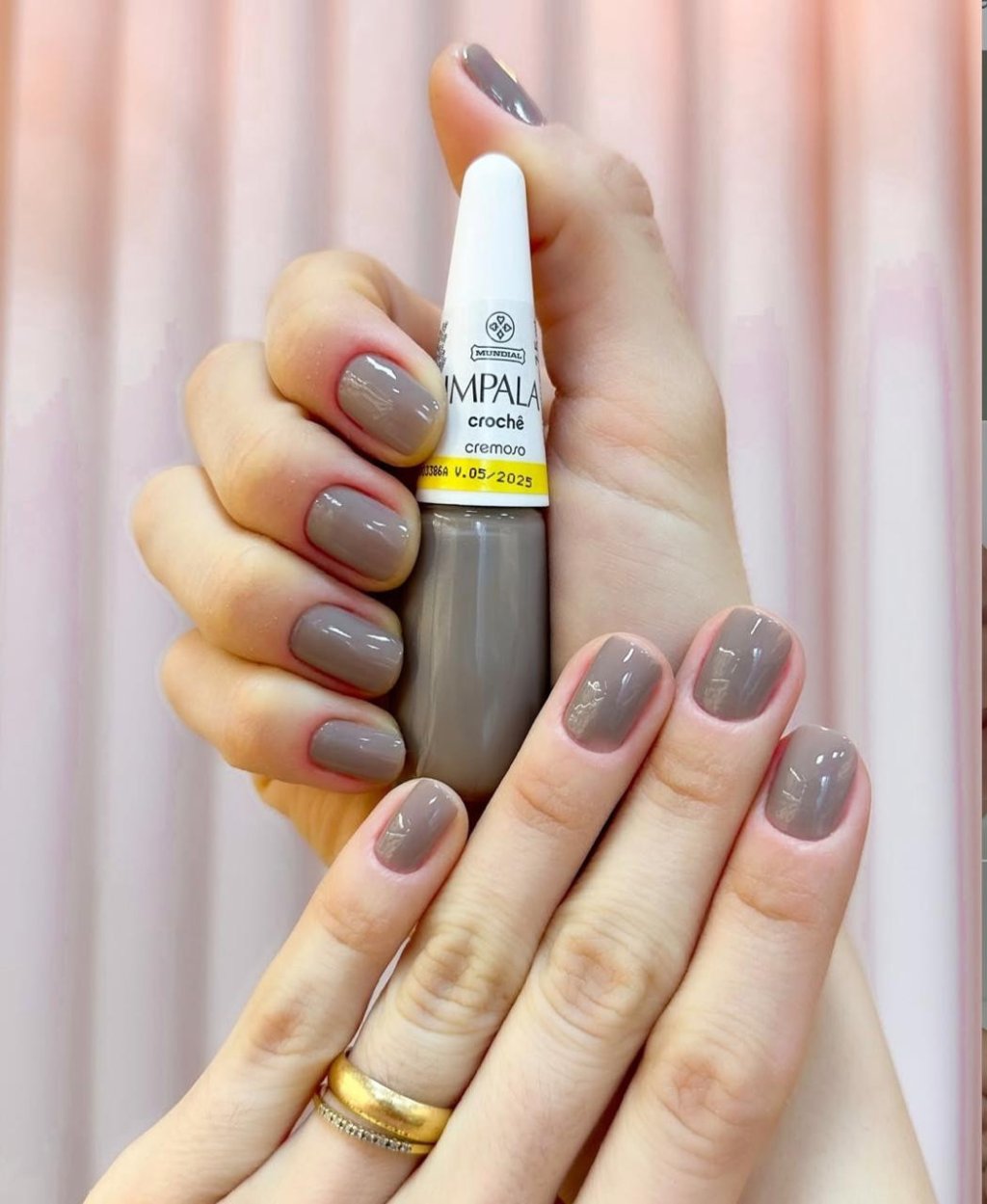 Esmalte Nude Impala Crochê 