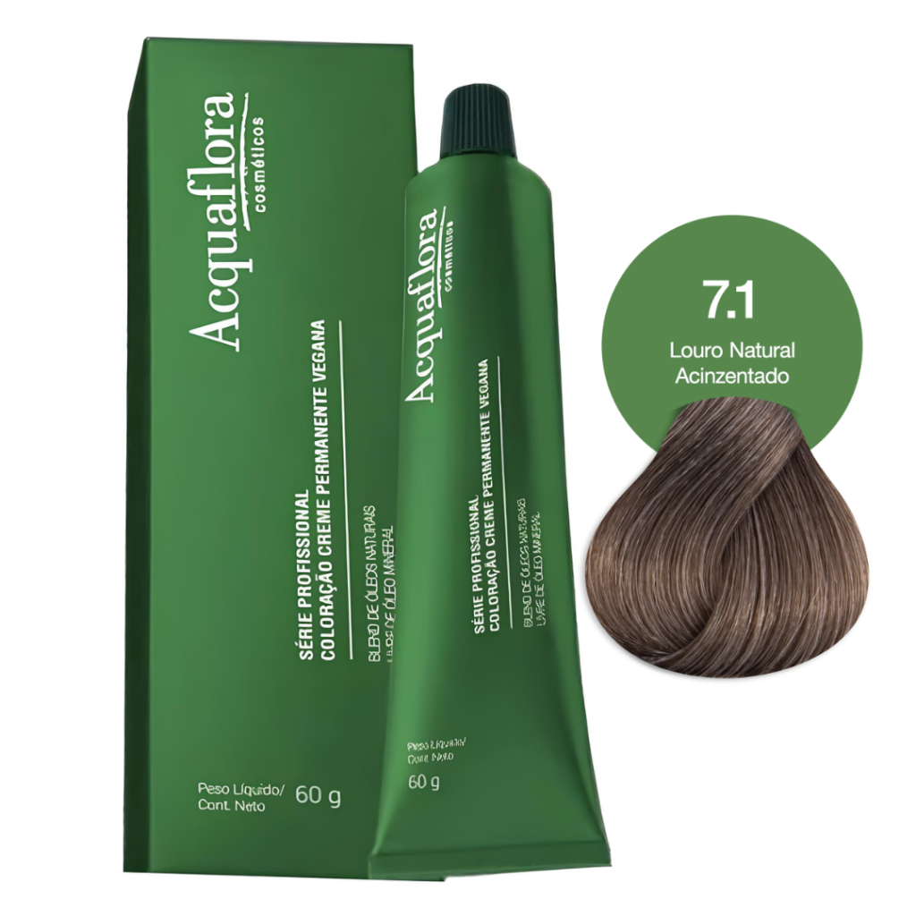 Tinta Cinza Acquaflora Vegana 7.1