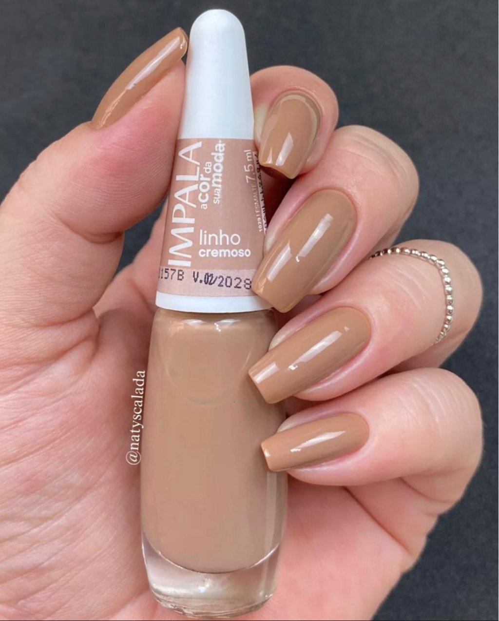 Esmalte Nude Impala Linho 