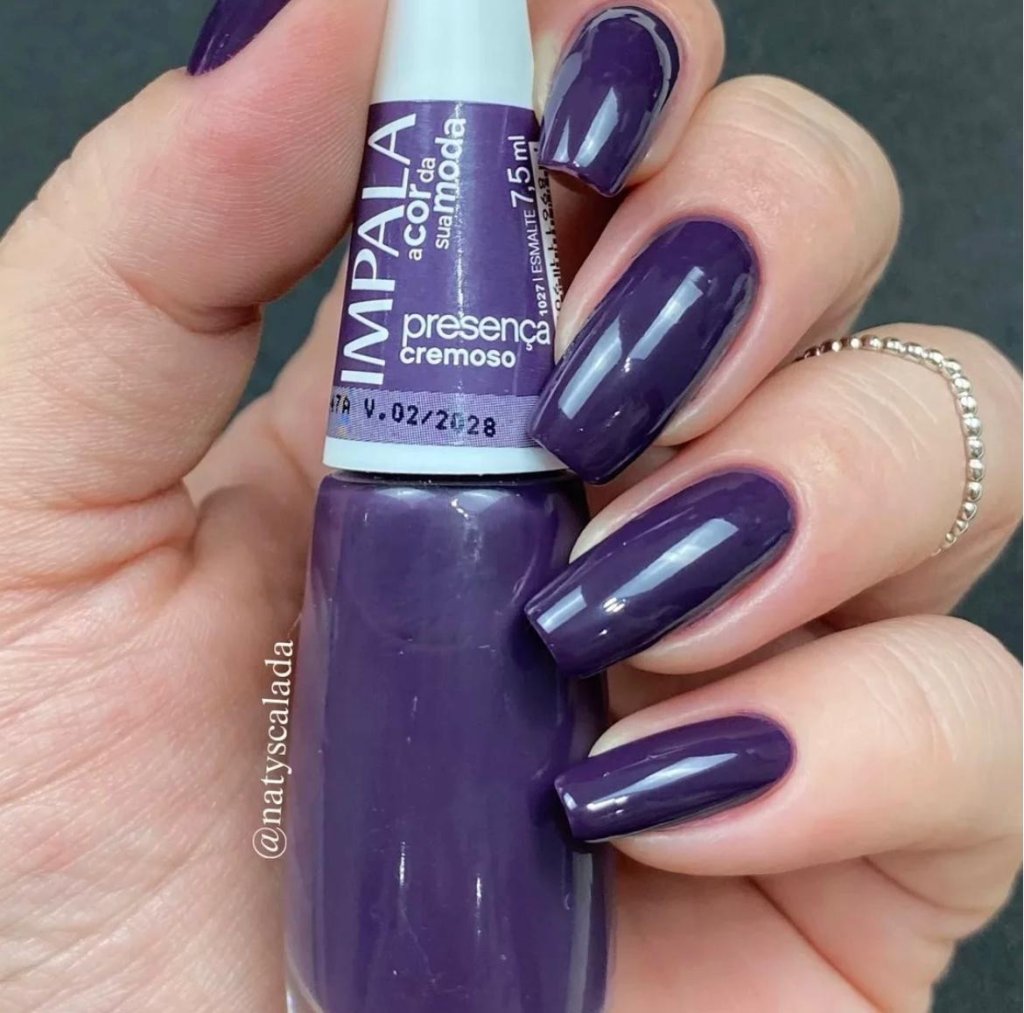 Esmalte Roxo Impala Presença 