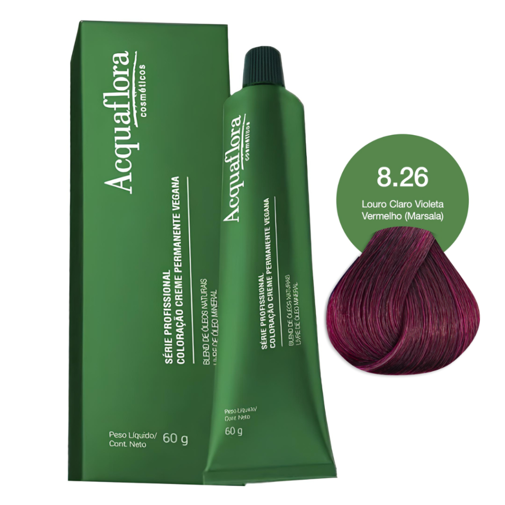 Tinta Marsala Acquaflora Vegana 8.26