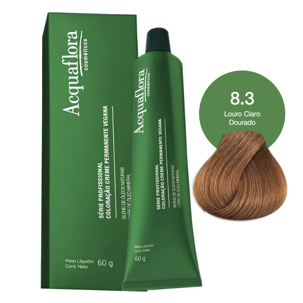 Tinta Loiro Dourado Acquaflora Vegana 8.3