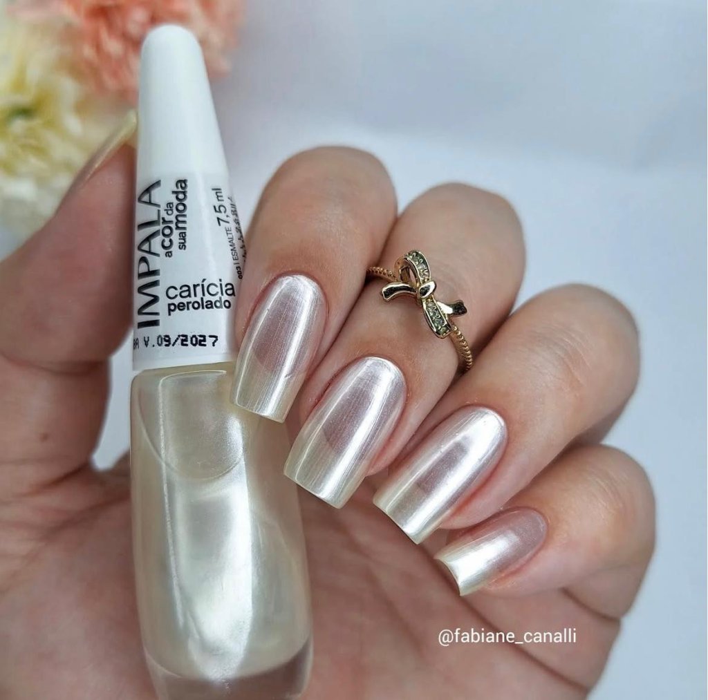 Esmalte Branco Impala Carícia 