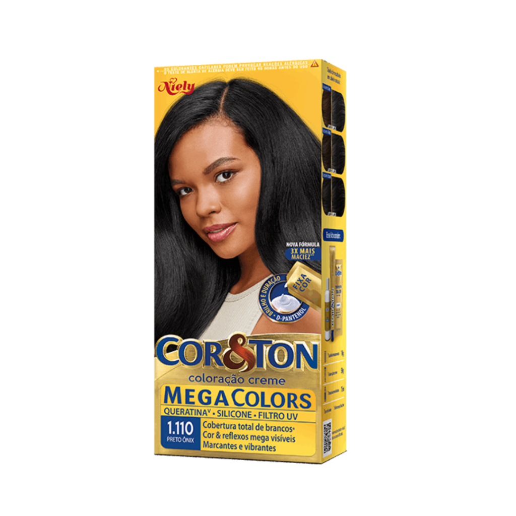 Tinta Preto Cor&ton 1.110
