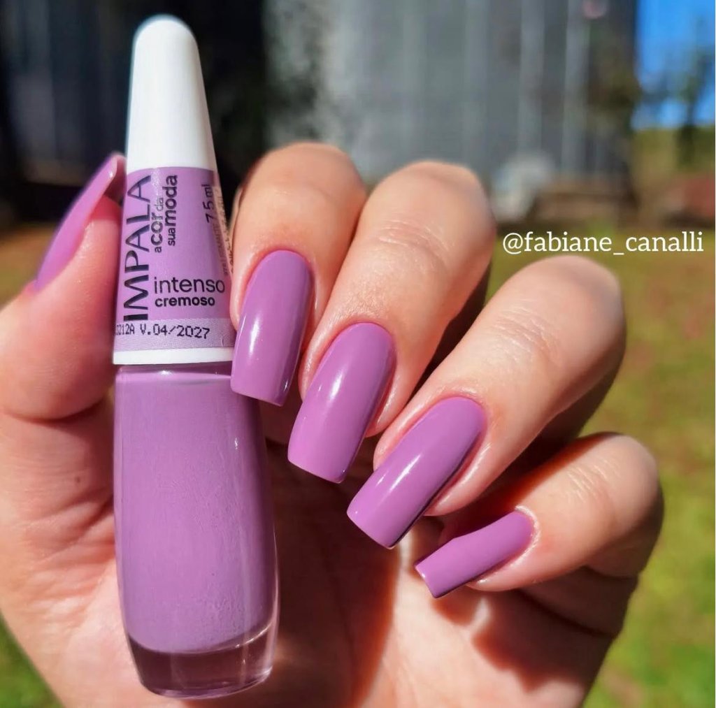 Esmalte Roxo Impala Intenso 