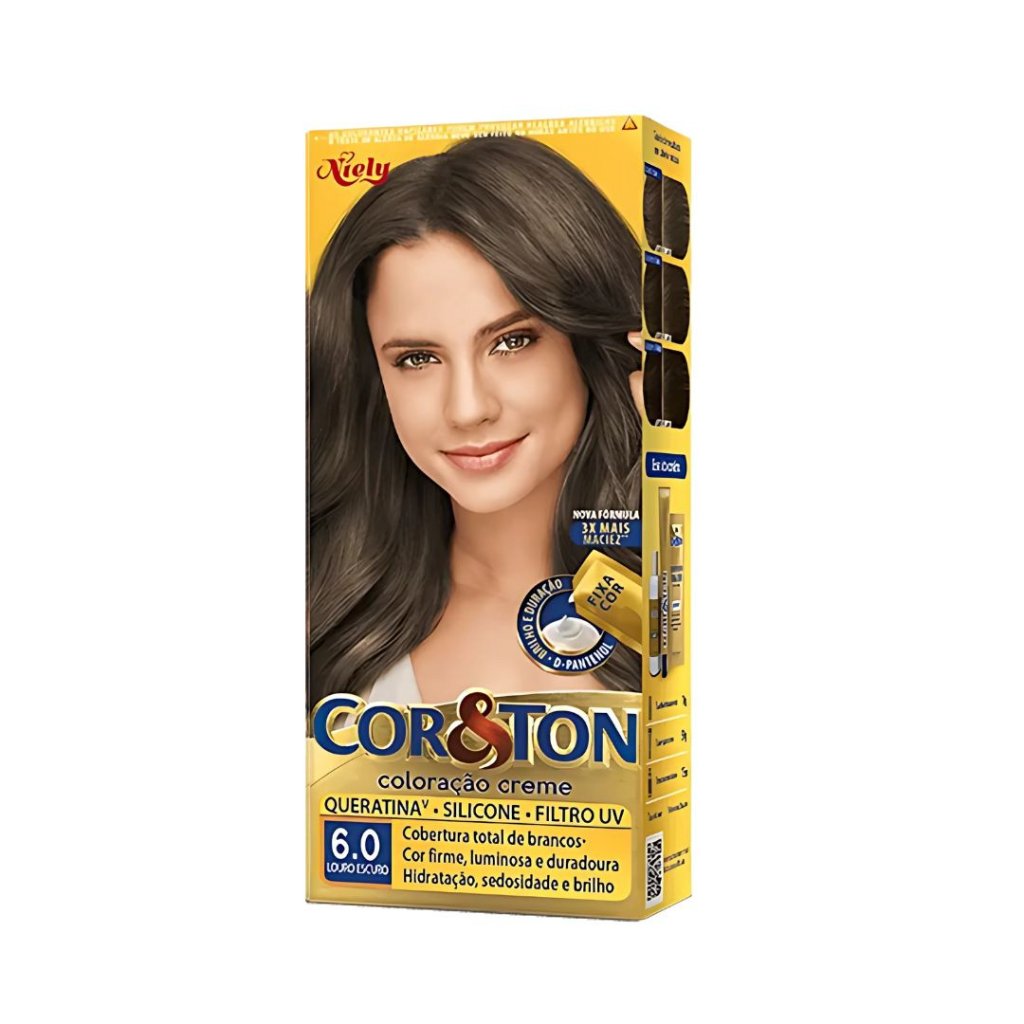 Tinta Loiro Escuro Cor&ton 6.0