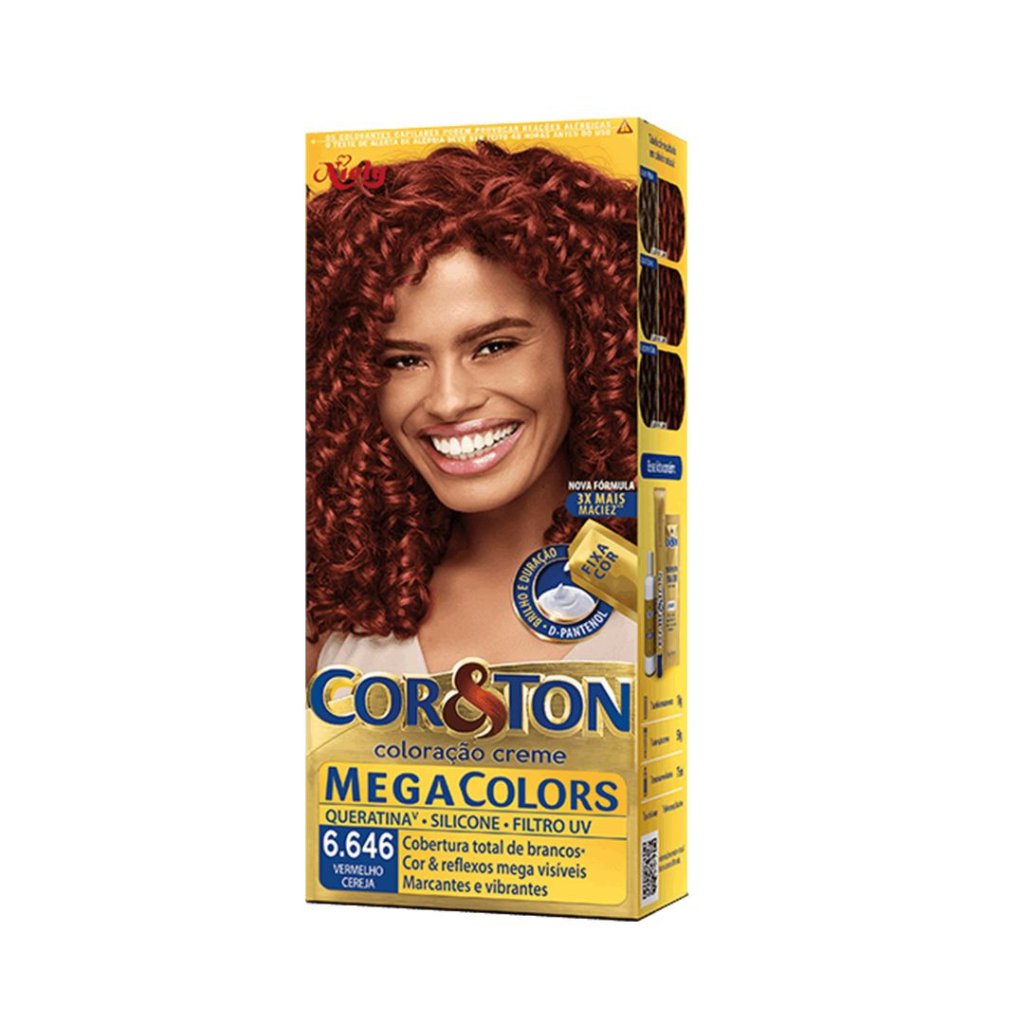 Tinta Vermelho Cor&ton 6.646
