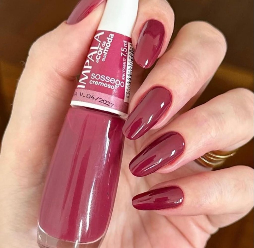 Esmalte Vermelho Impala Sossego 