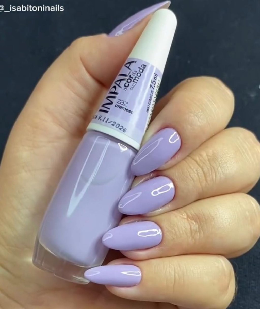 Esmalte Roxo Impala Zaz