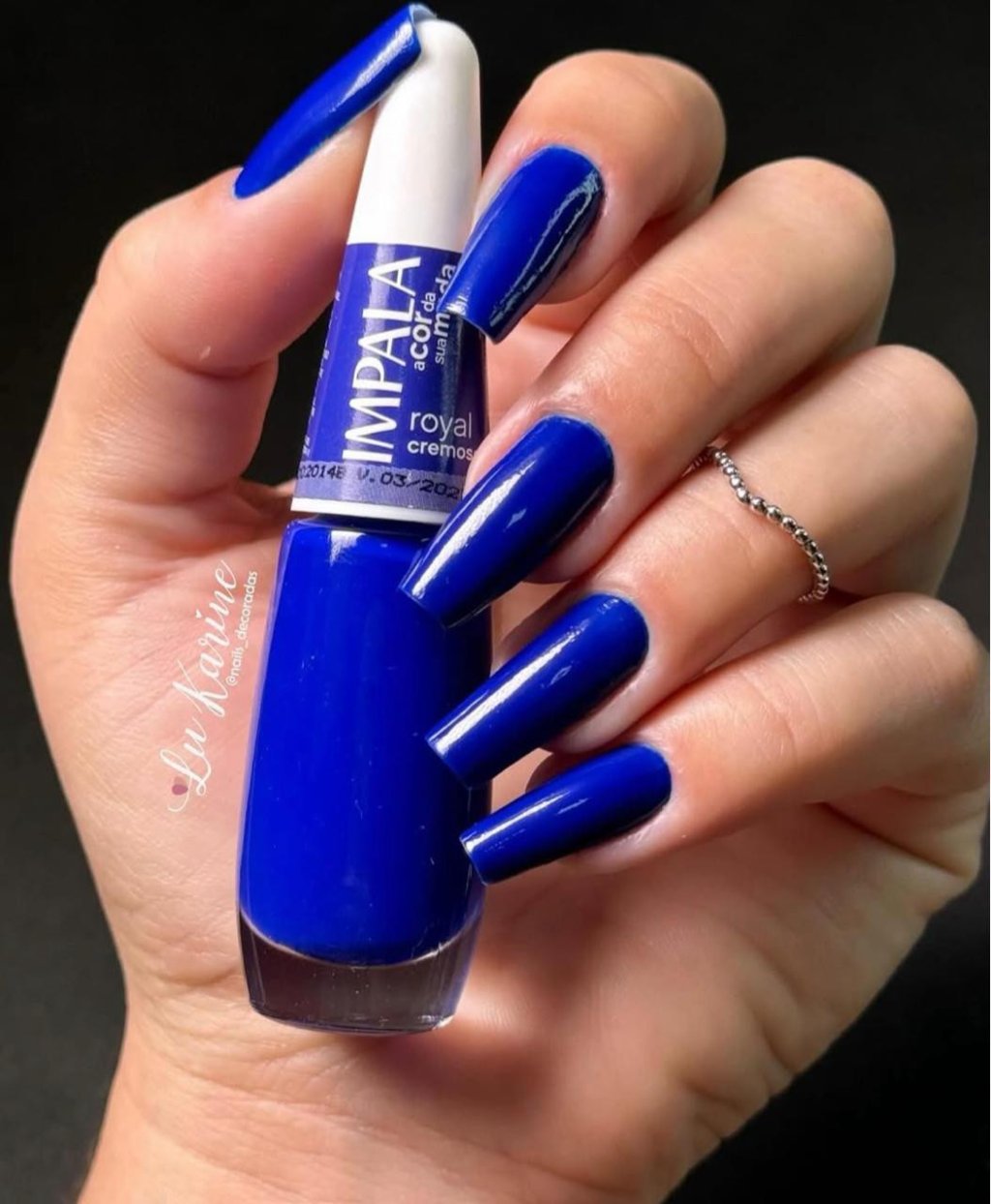 Esmalte Azul Impala Royal 
